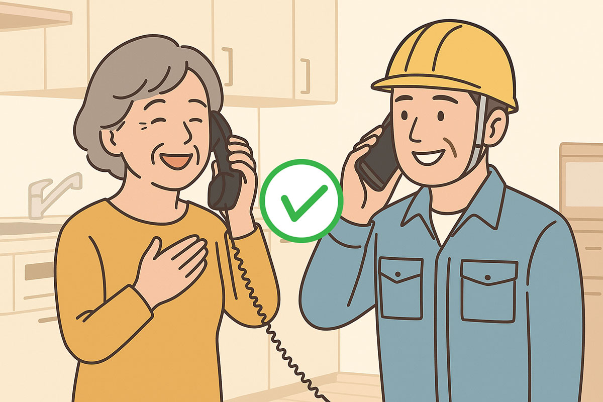 ご相談〜施工〜アフターまで 一貫体制で対応